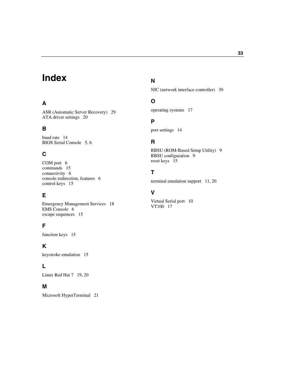 Index | HP ProLiant xw460c Blade Workstation User Manual | Page 33 / 33