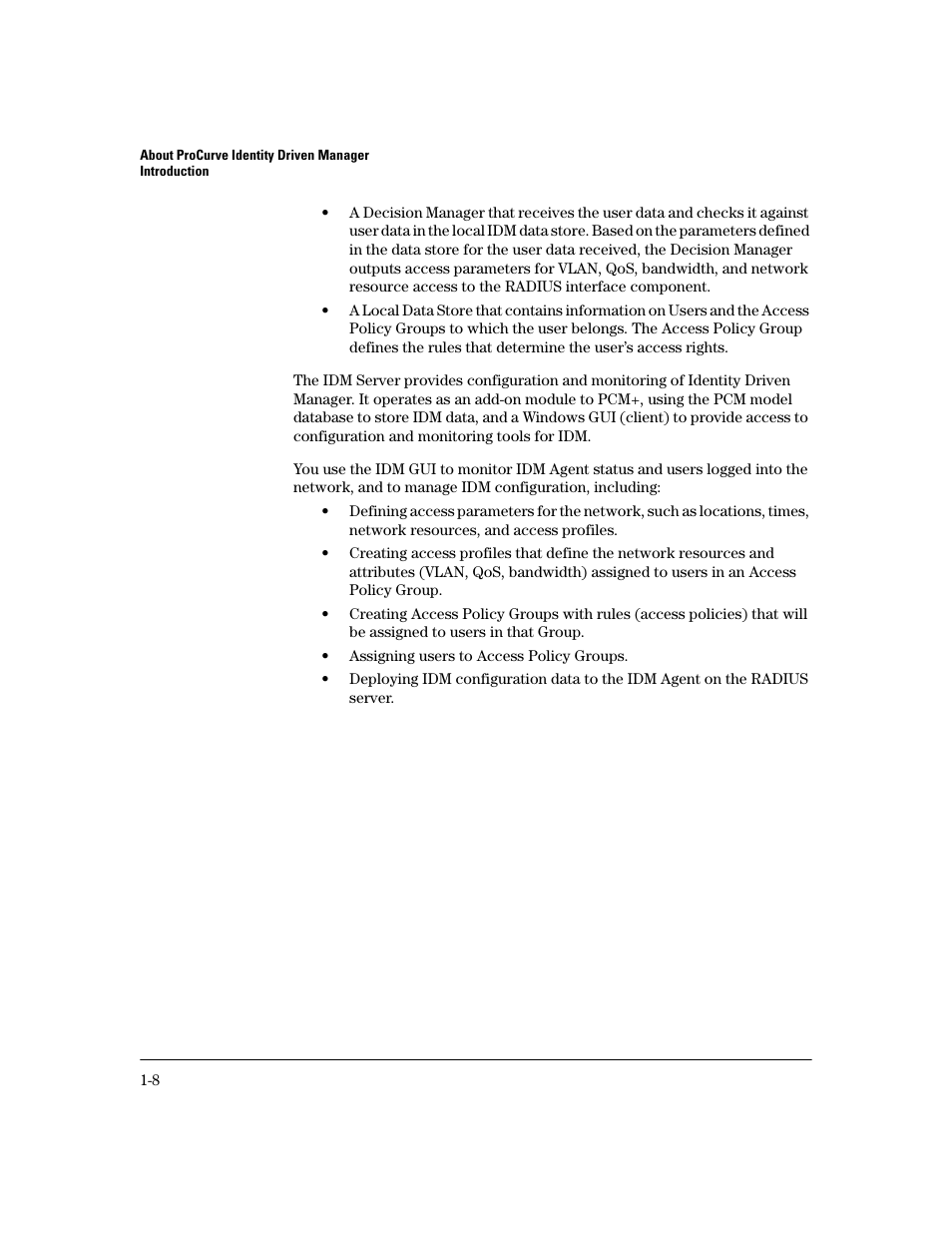 HP Identity Driven Manager Software Licenses User Manual | Page 14 / 190