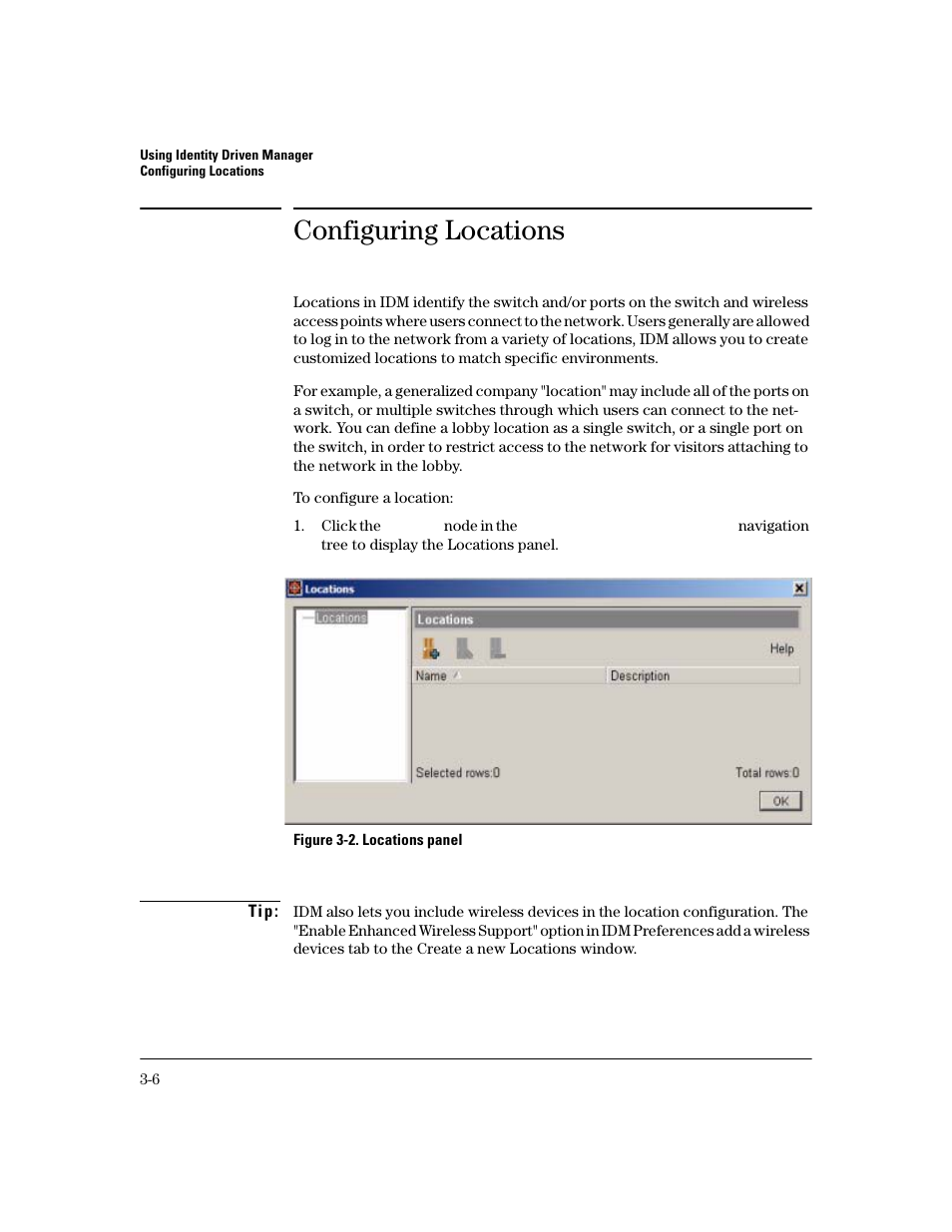 Configuring locations | HP Identity Driven Manager Software Licenses User Manual | Page 68 / 190