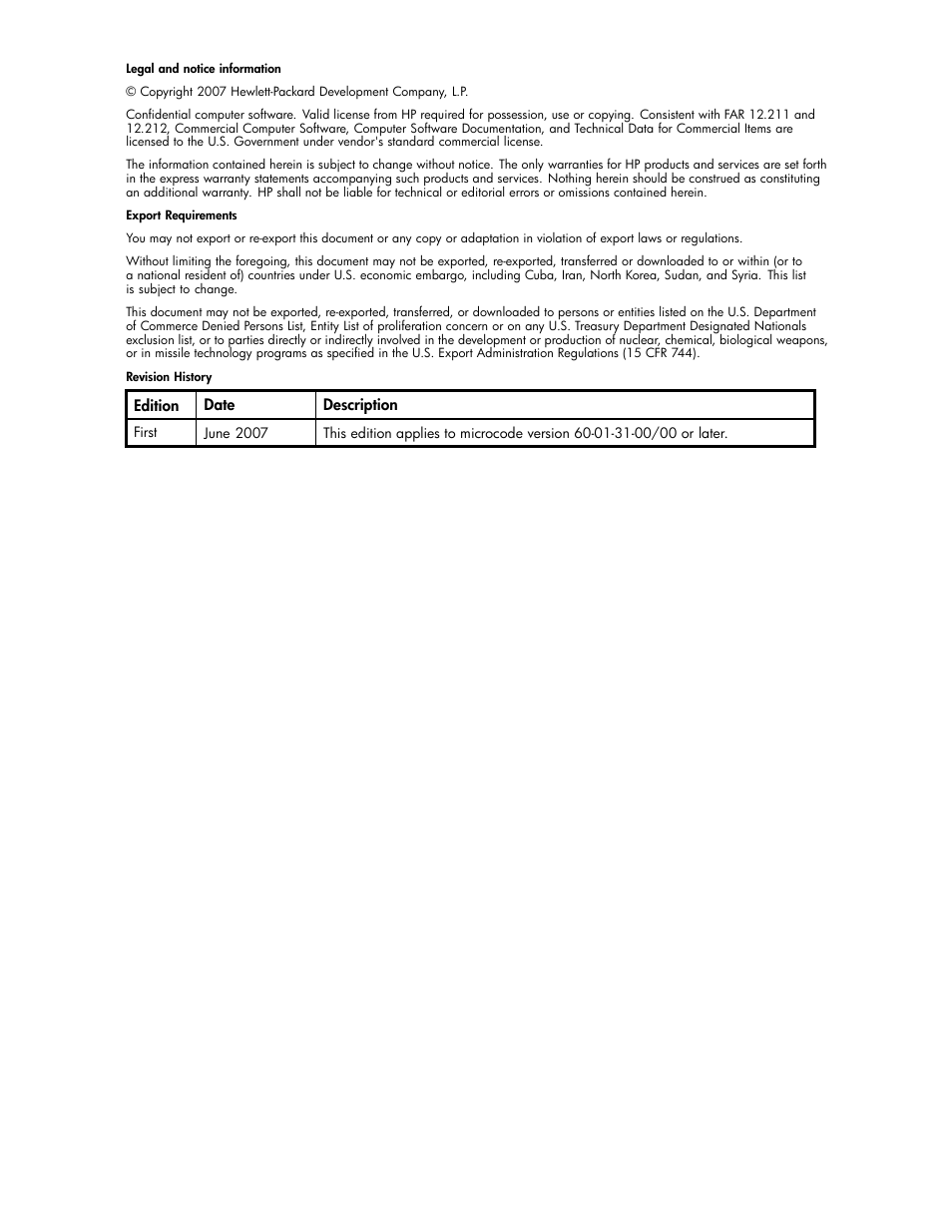 HP StorageWorks XP Remote Web Console Software User Manual | Page 2 / 43