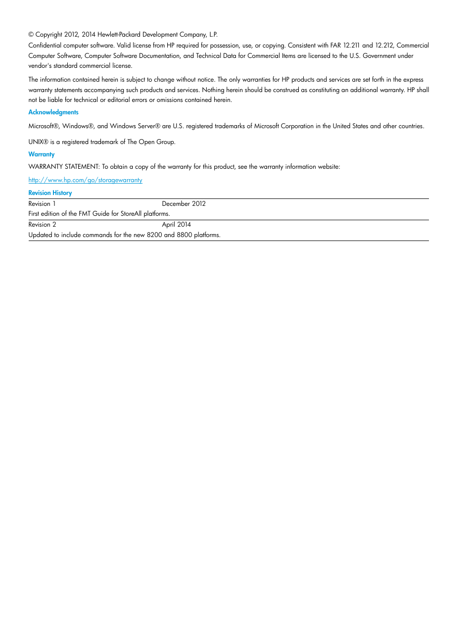 HP StoreAll Storage User Manual | Page 2 / 93
