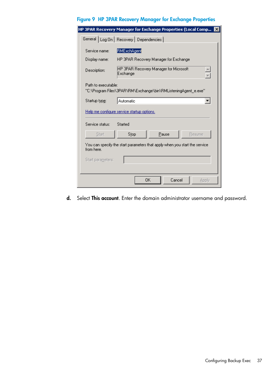 HP 3PAR Recovery Manager Software User Manual | Page 37 / 176