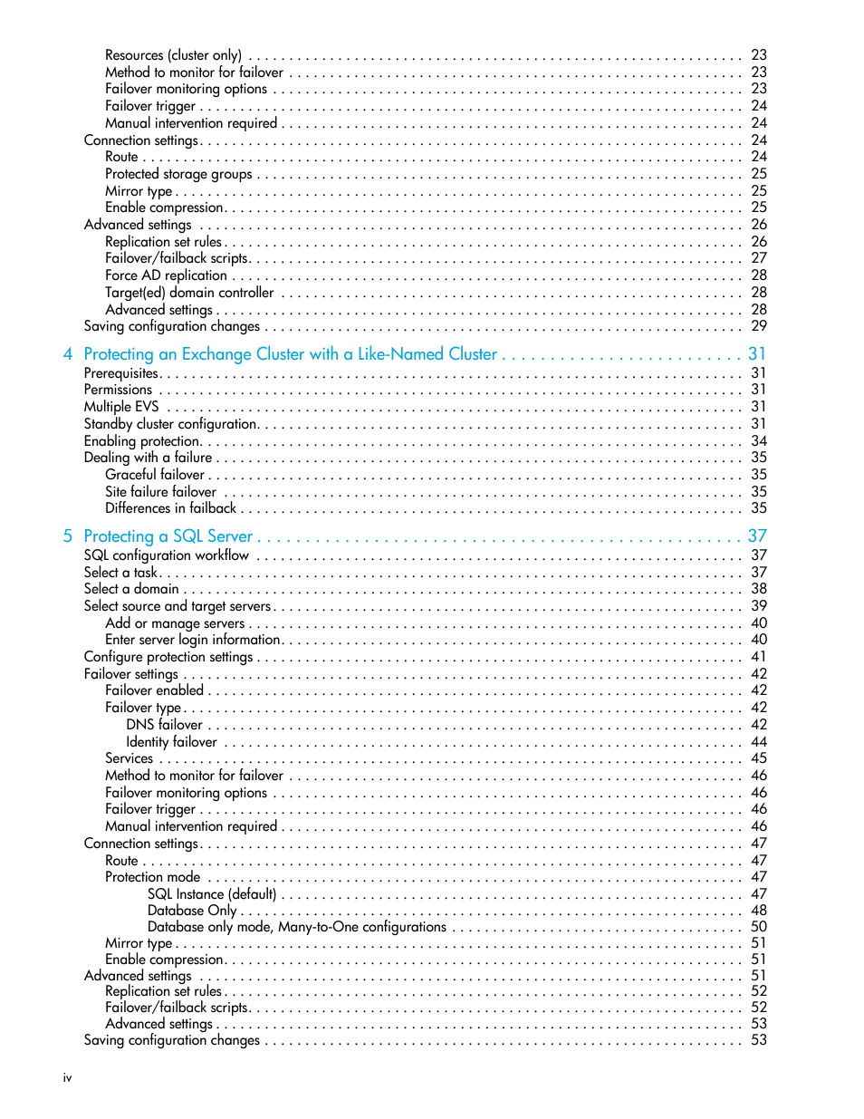 HP Storage Mirroring V5 Software User Manual | Page 4 / 132