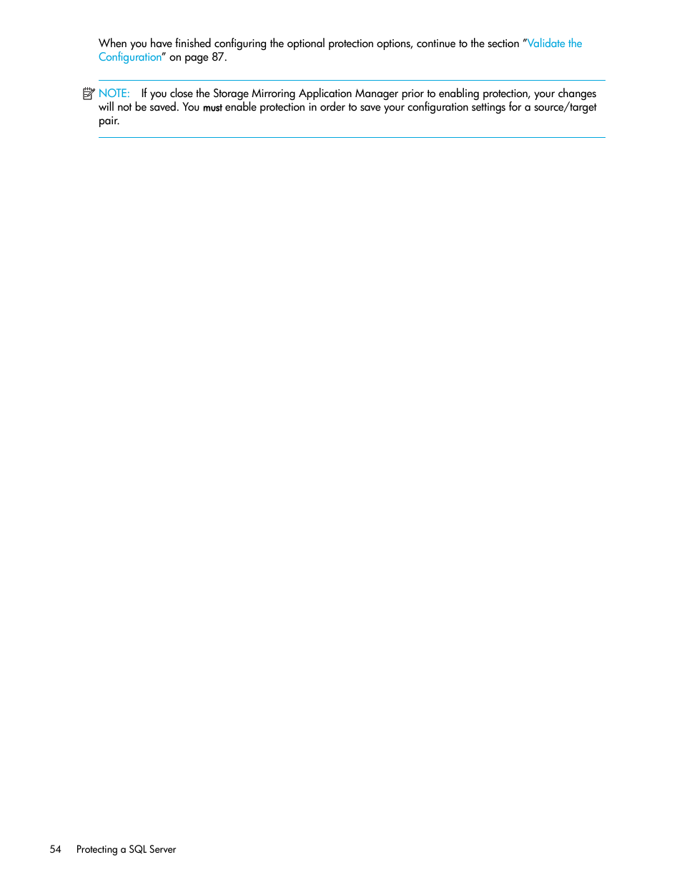 HP Storage Mirroring V5 Software User Manual | Page 64 / 132