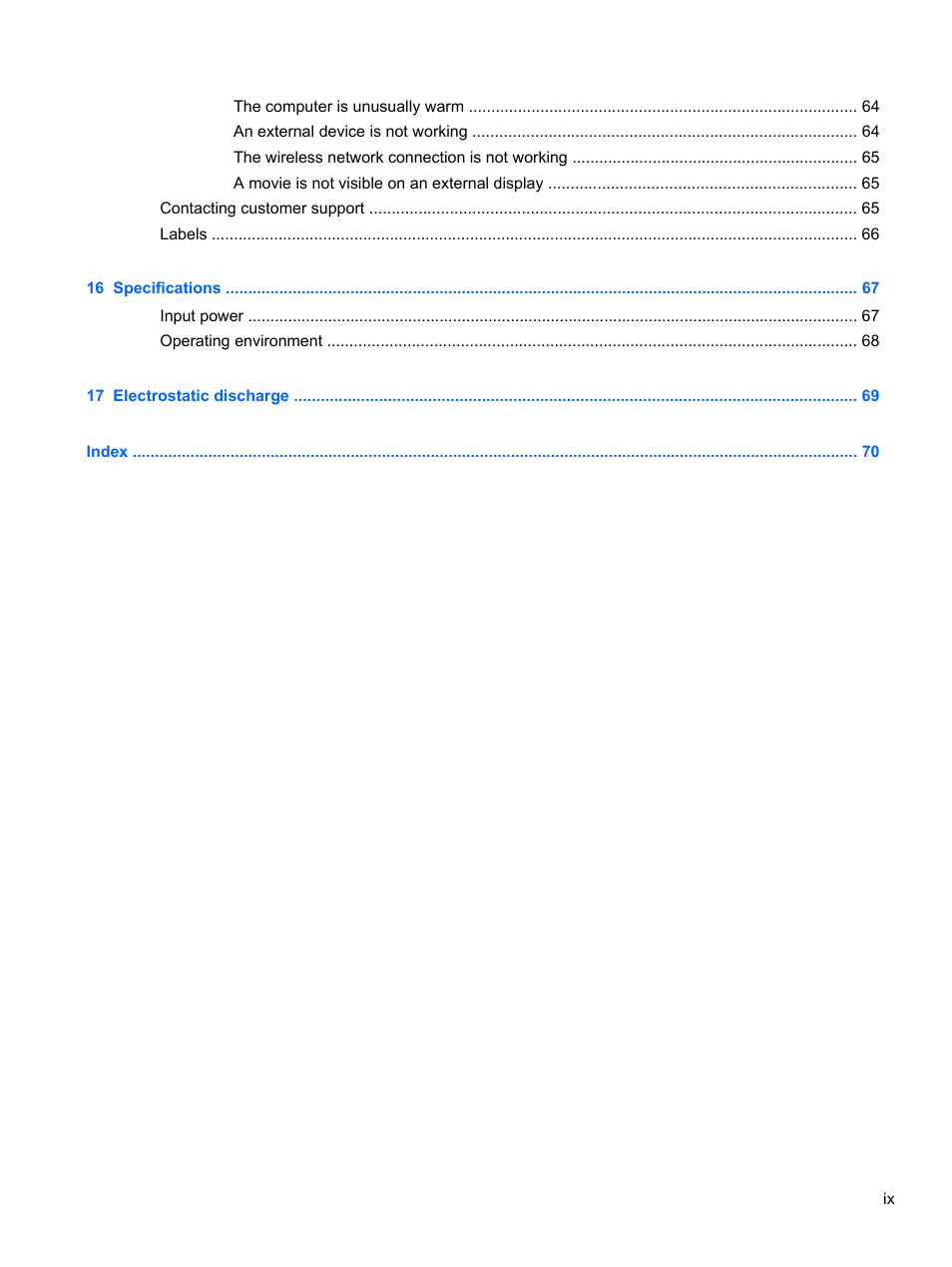 HP Pavilion dm1-4211nr Entertainment Notebook PC User Manual | Page 9 / 82