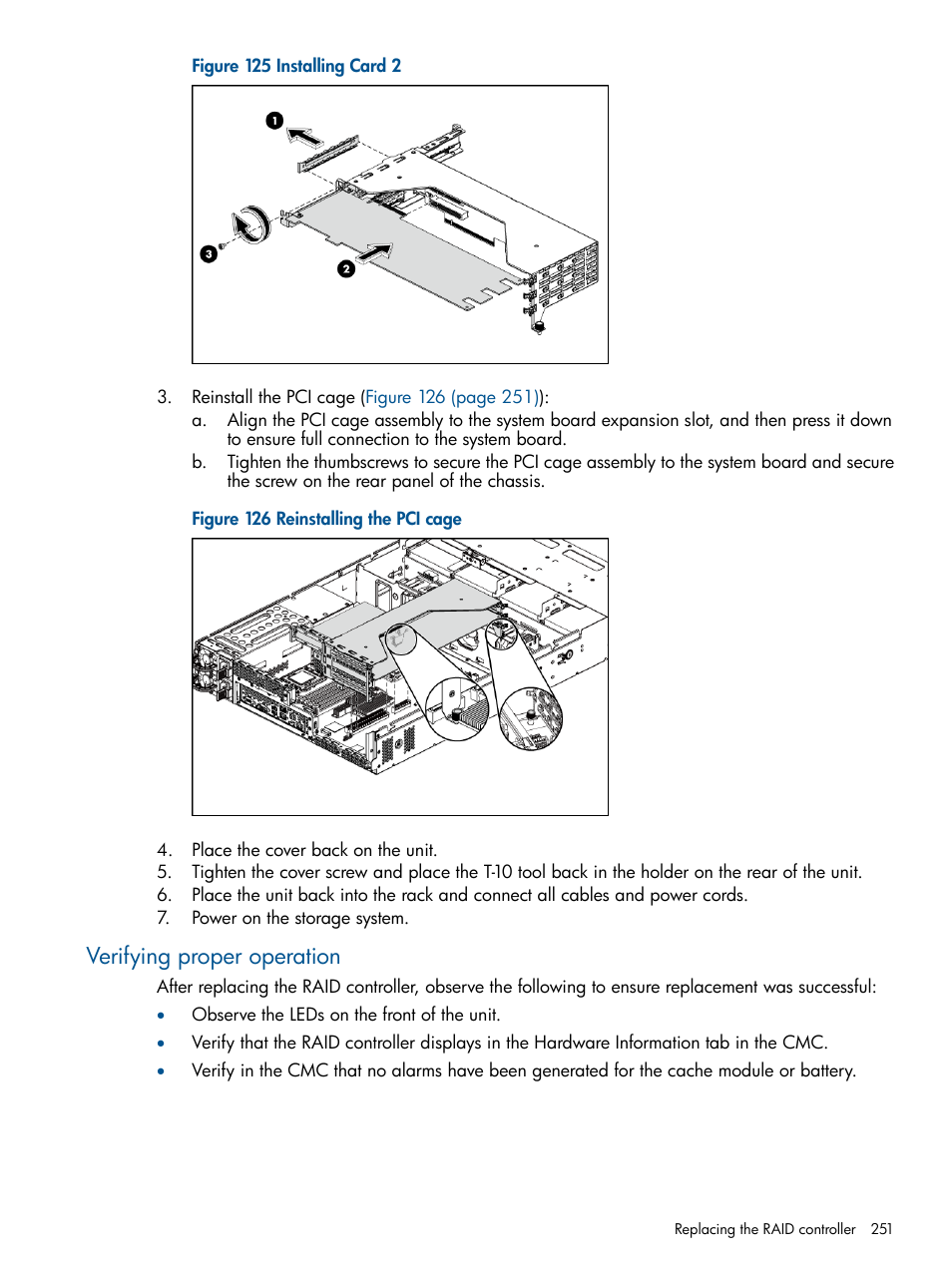 Verifying proper operation | HP LeftHand P4000 Virtual SAN Appliance Software User Manual | Page 251 / 275