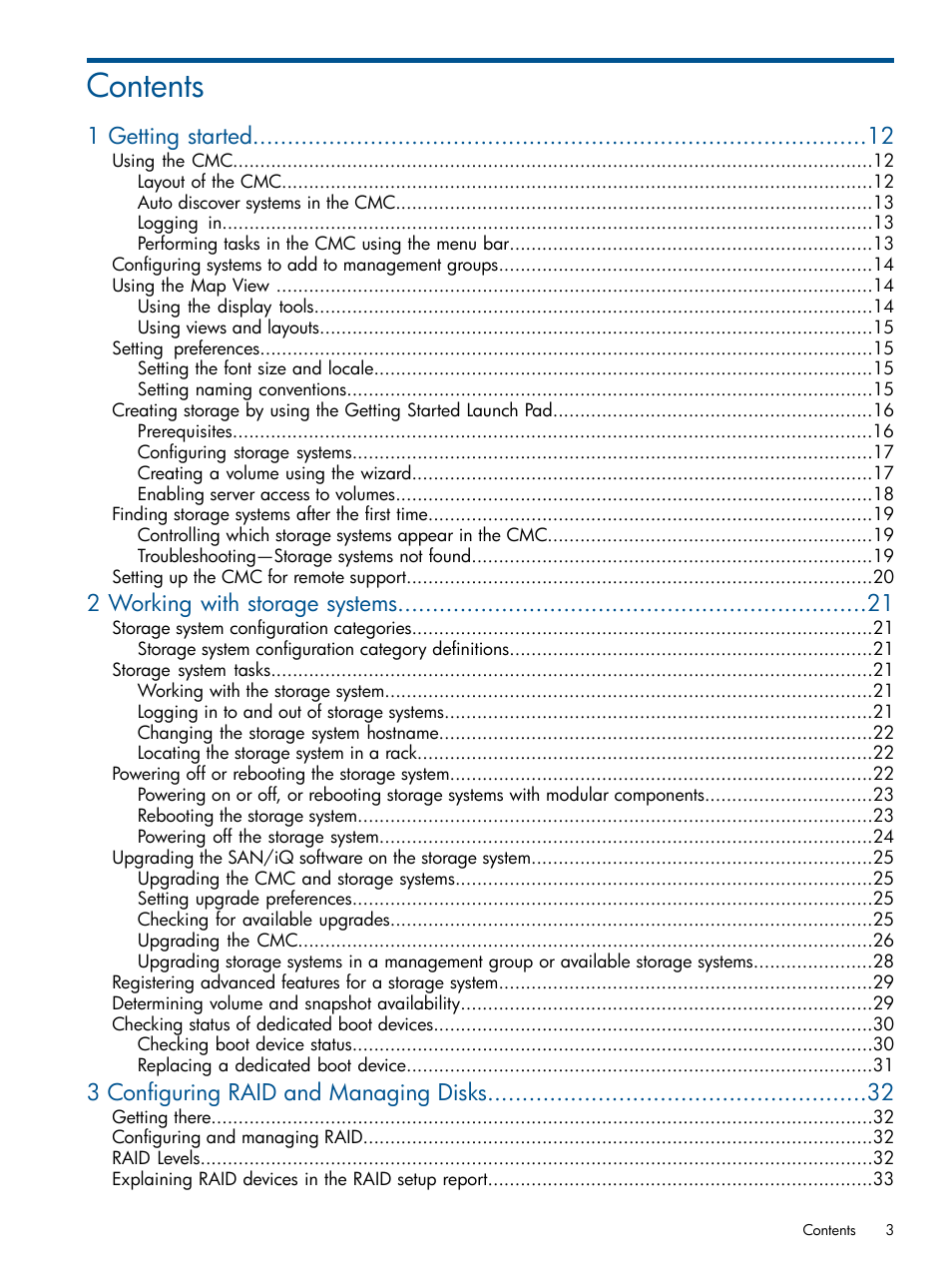 HP LeftHand P4000 Virtual SAN Appliance Software User Manual | Page 3 / 275