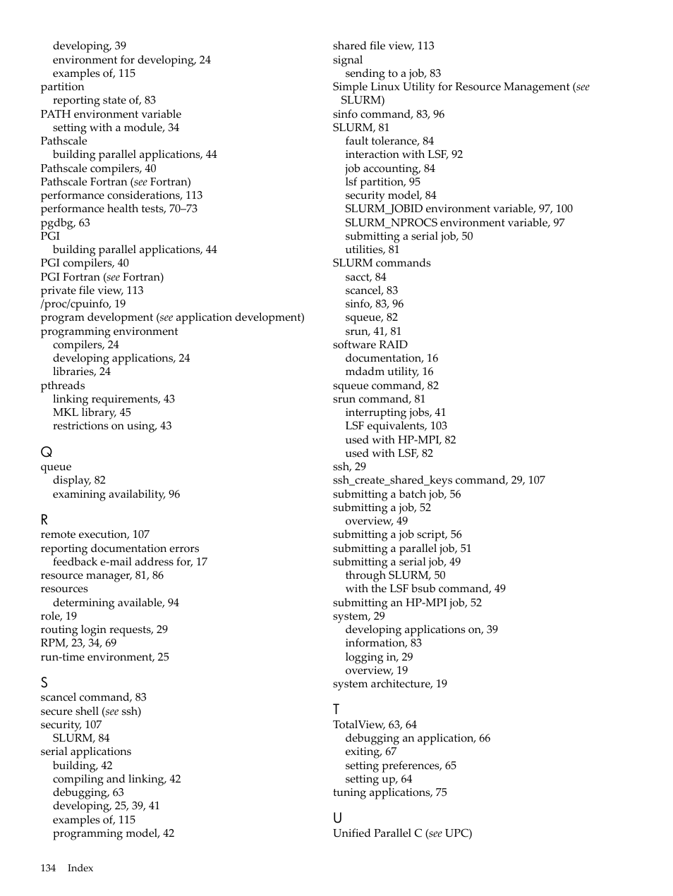 HP XC System 4.x Software User Manual | Page 134 / 135