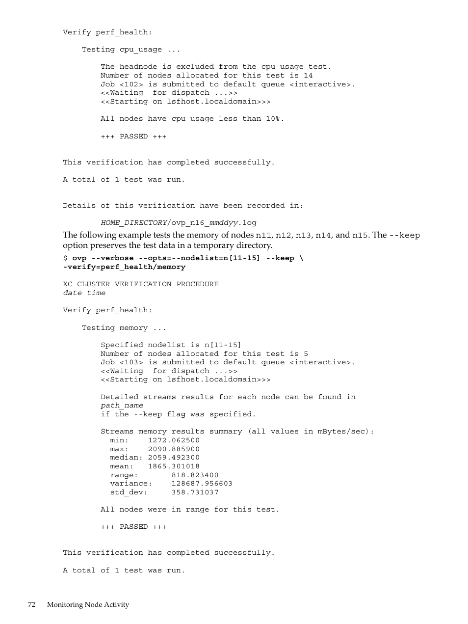 HP XC System 4.x Software User Manual | Page 72 / 135