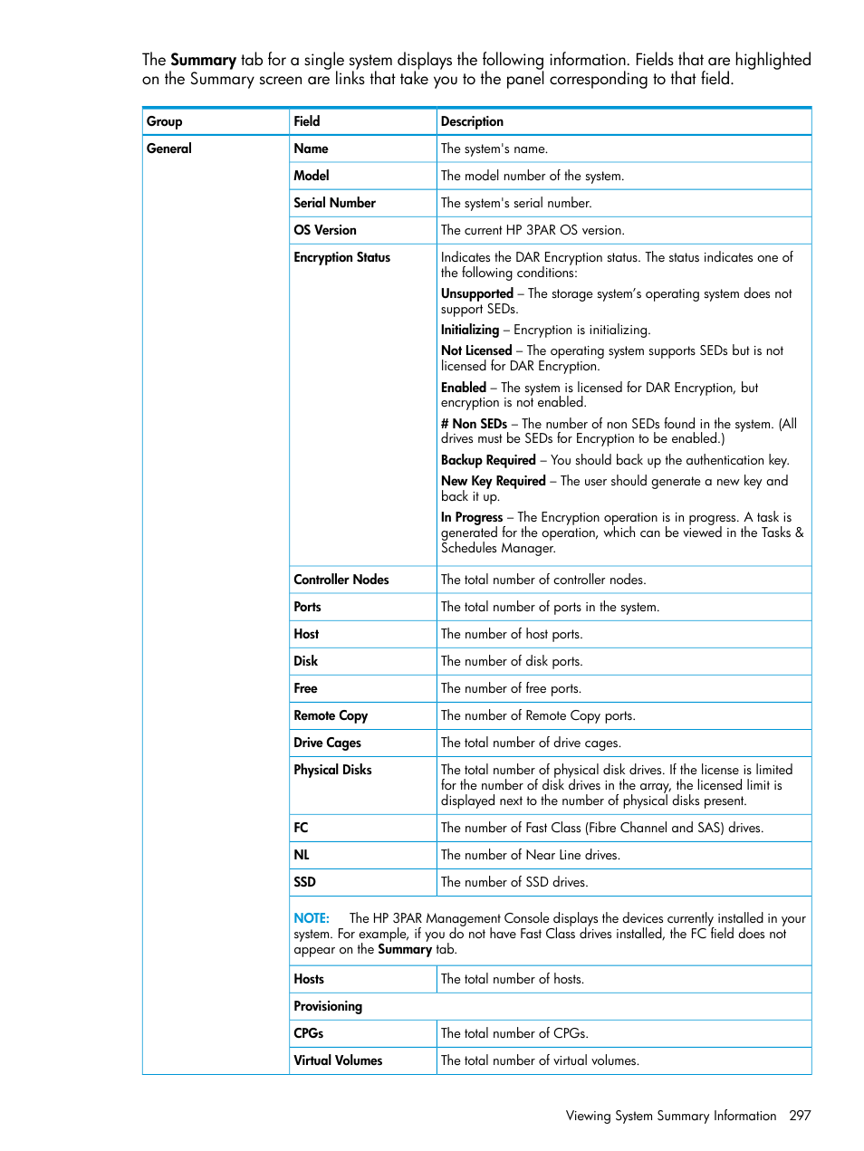 HP 3PAR Operating System Software User Manual | Page 297 / 524