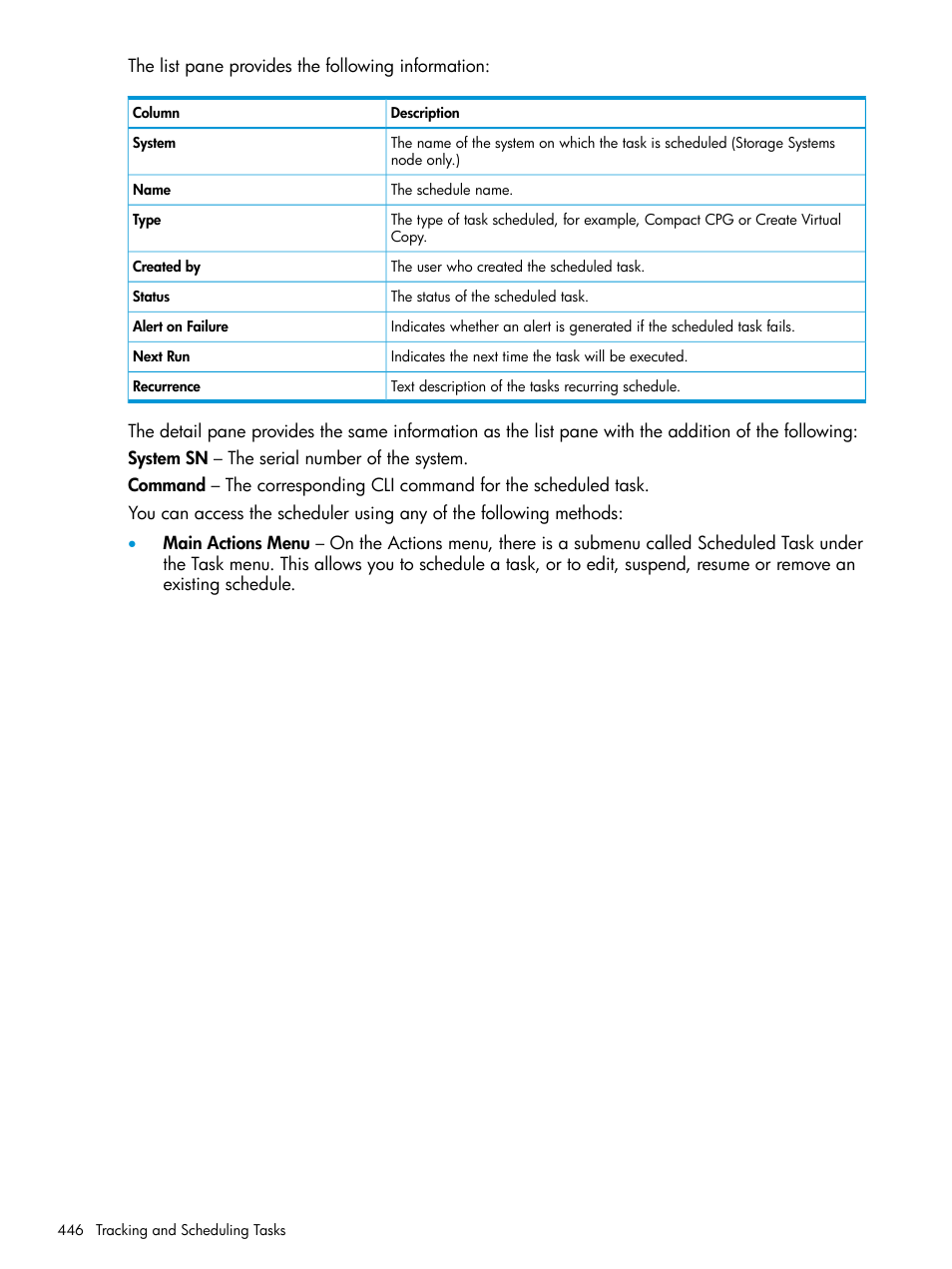 HP 3PAR Operating System Software User Manual | Page 446 / 524