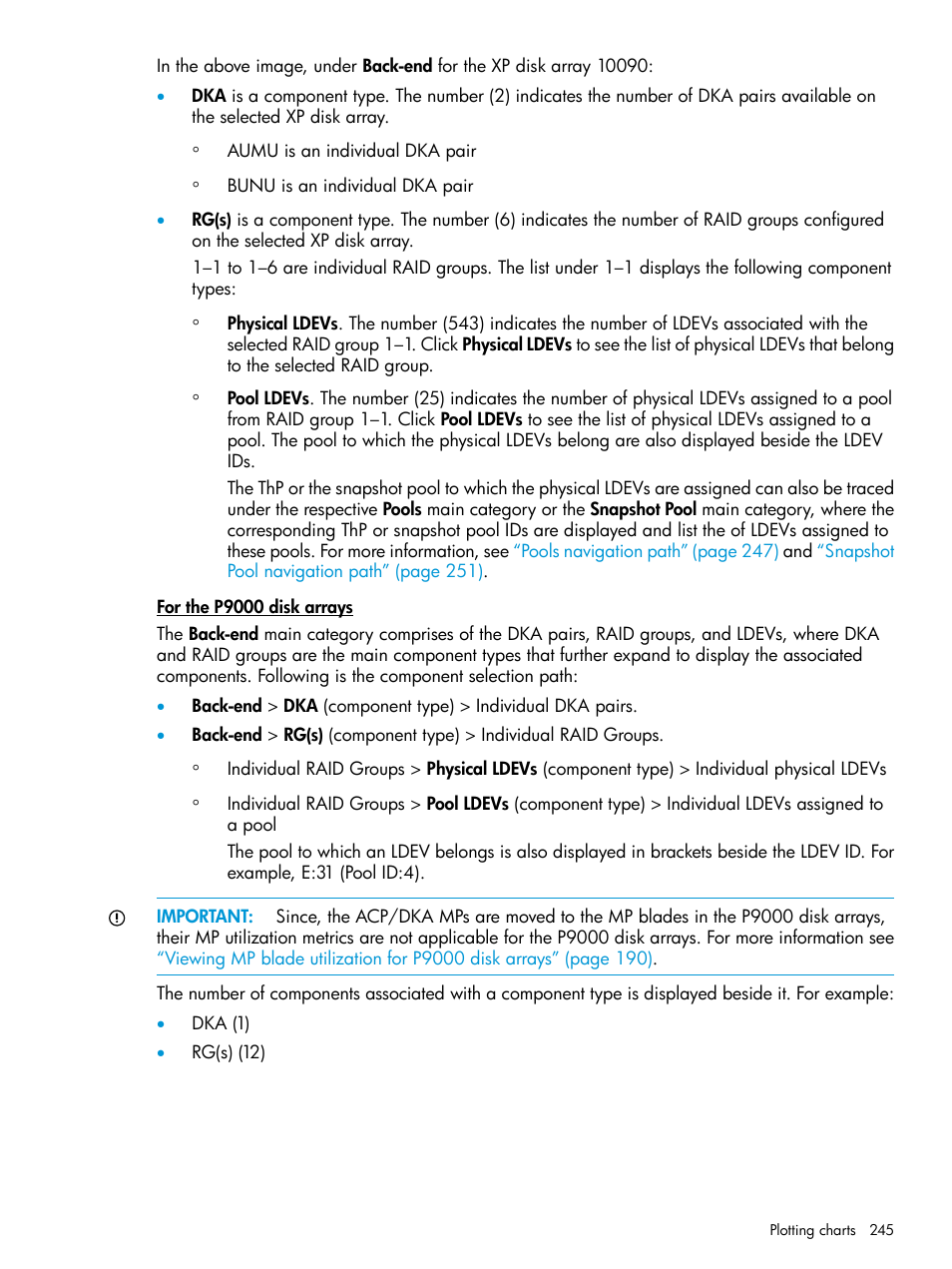 HP XP Performance Advisor Software User Manual | Page 245 / 416