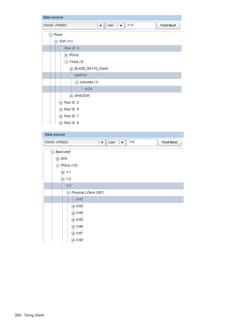 HP XP Performance Advisor Software User Manual | Page 266 / 416