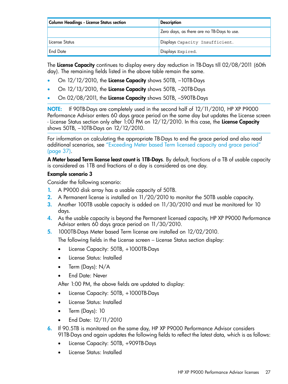 HP XP Performance Advisor Software User Manual | Page 27 / 416