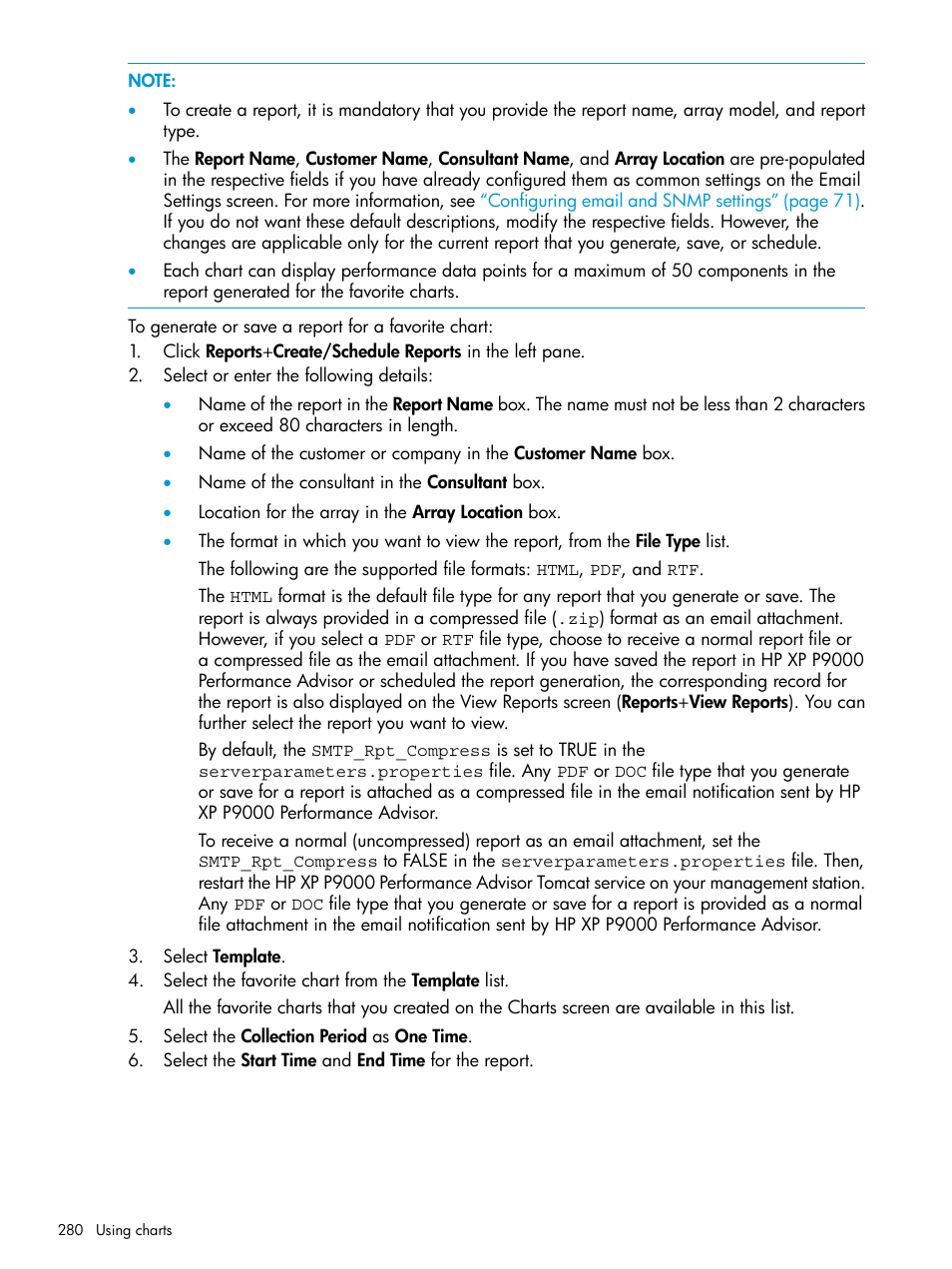 HP XP Performance Advisor Software User Manual | Page 280 / 416