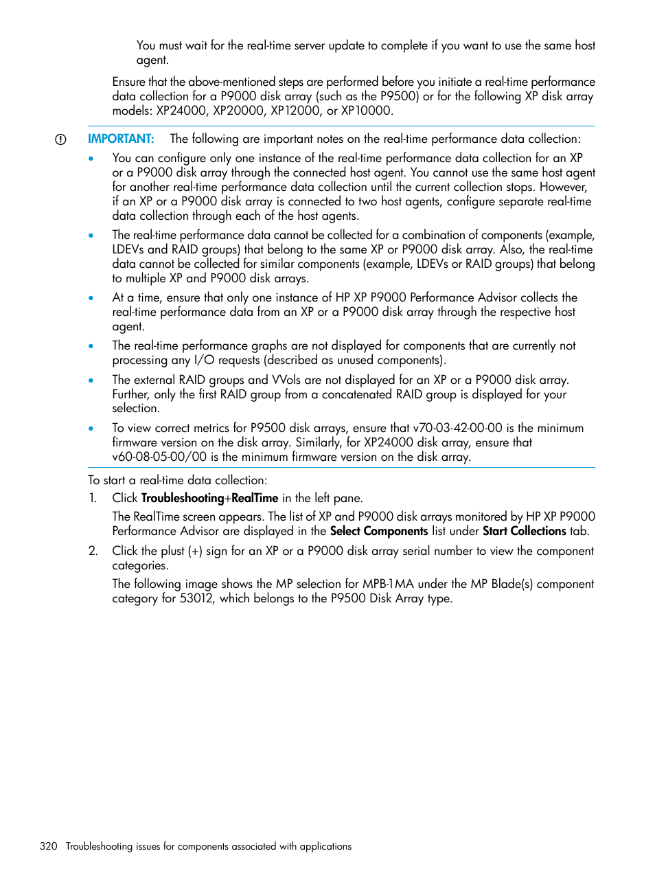 HP XP Performance Advisor Software User Manual | Page 320 / 416