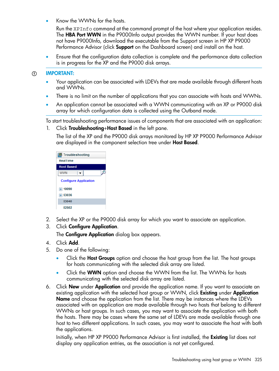 HP XP Performance Advisor Software User Manual | Page 325 / 416