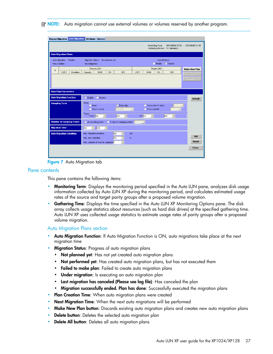 HP XP Auto LUN Software User Manual | Page 27 / 56