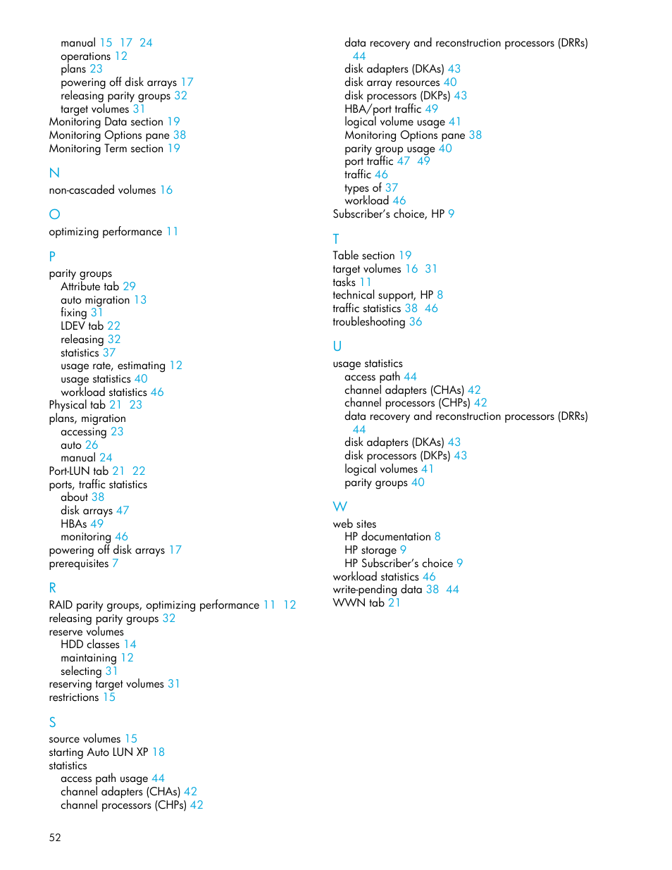 HP XP Auto LUN Software User Manual | Page 52 / 56