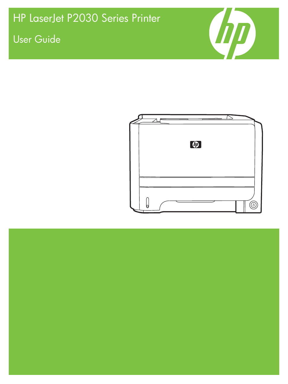 HP LaserJet P2035 User Manual | 148 pages