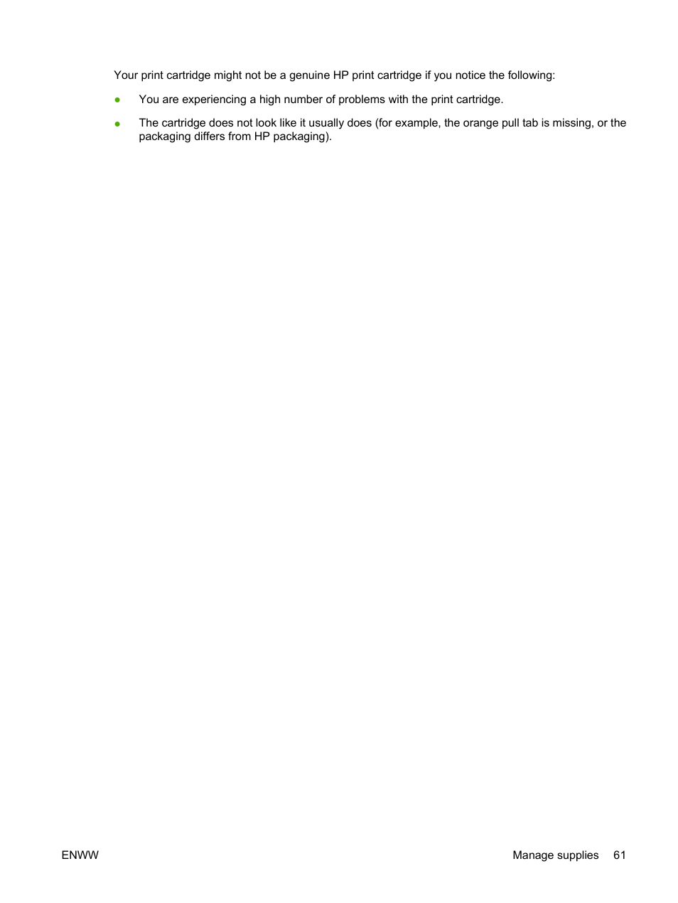 HP LaserJet P2035 User Manual | Page 71 / 148