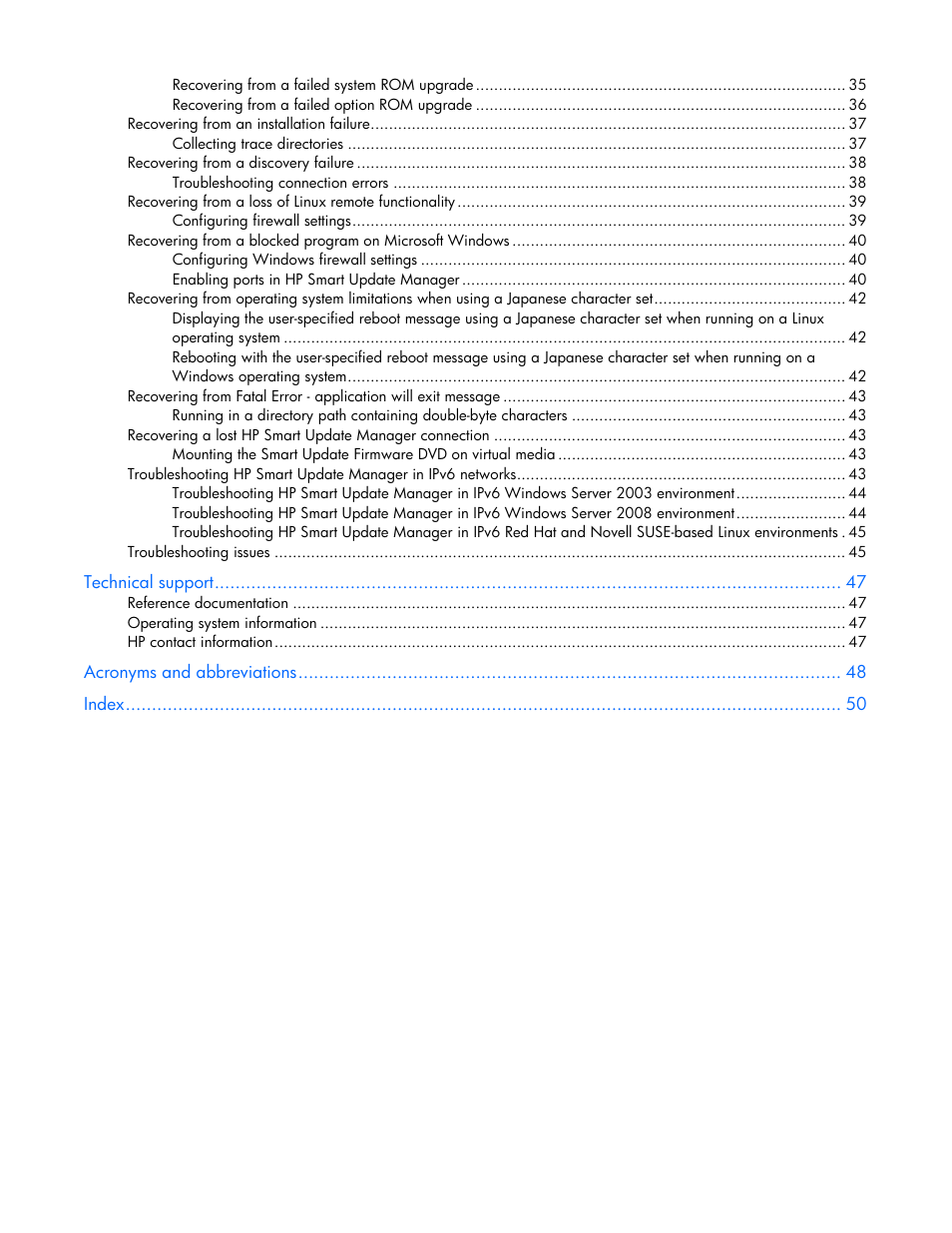 HP SmartStart-Software User Manual | Page 4 / 51