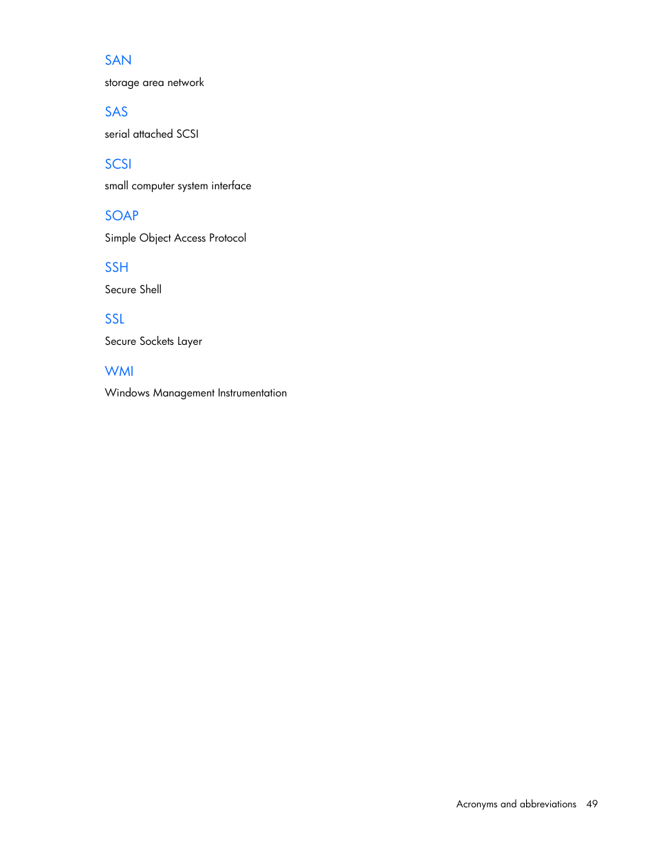 HP SmartStart-Software User Manual | Page 49 / 51
