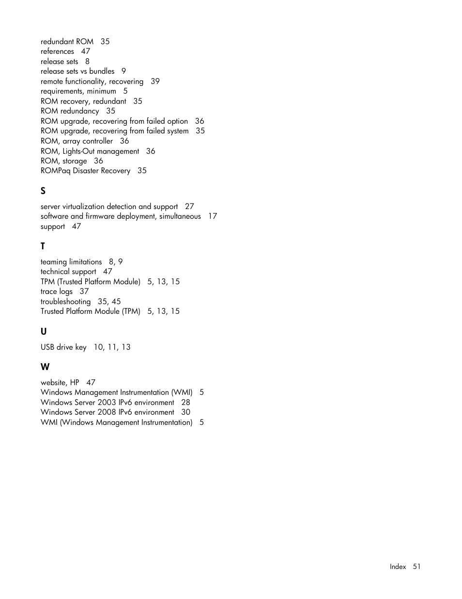 HP SmartStart-Software User Manual | Page 51 / 51