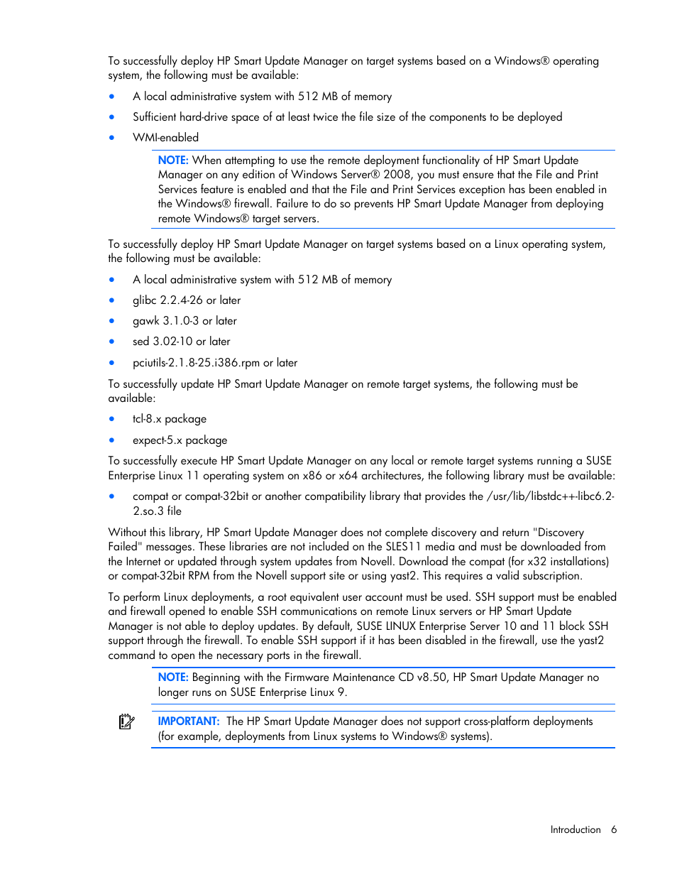 HP SmartStart-Software User Manual | Page 6 / 51