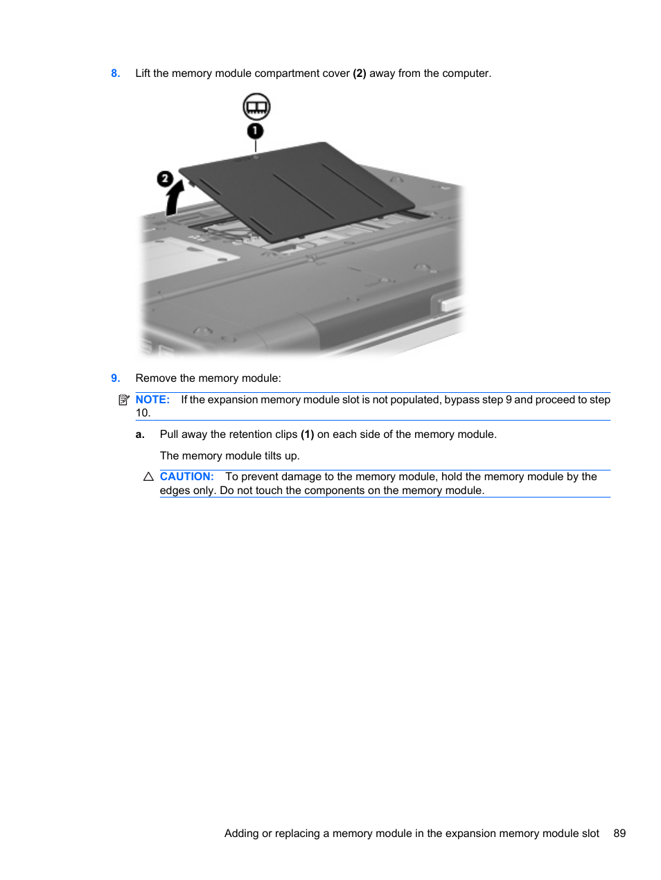 HP EliteBook 8740w Mobile Workstation User Manual | Page 101 / 148