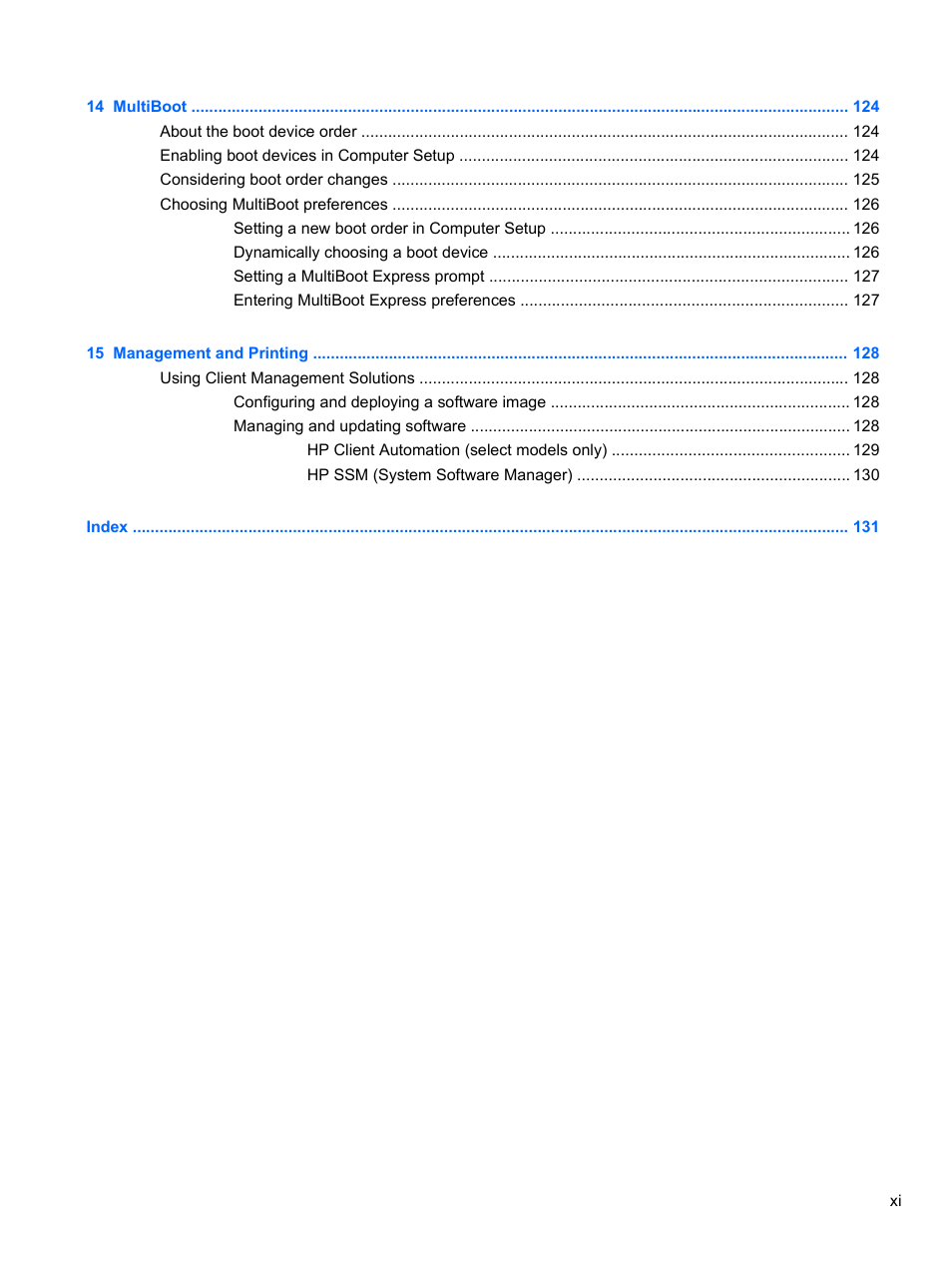 HP EliteBook 8740w Mobile Workstation User Manual | Page 11 / 148