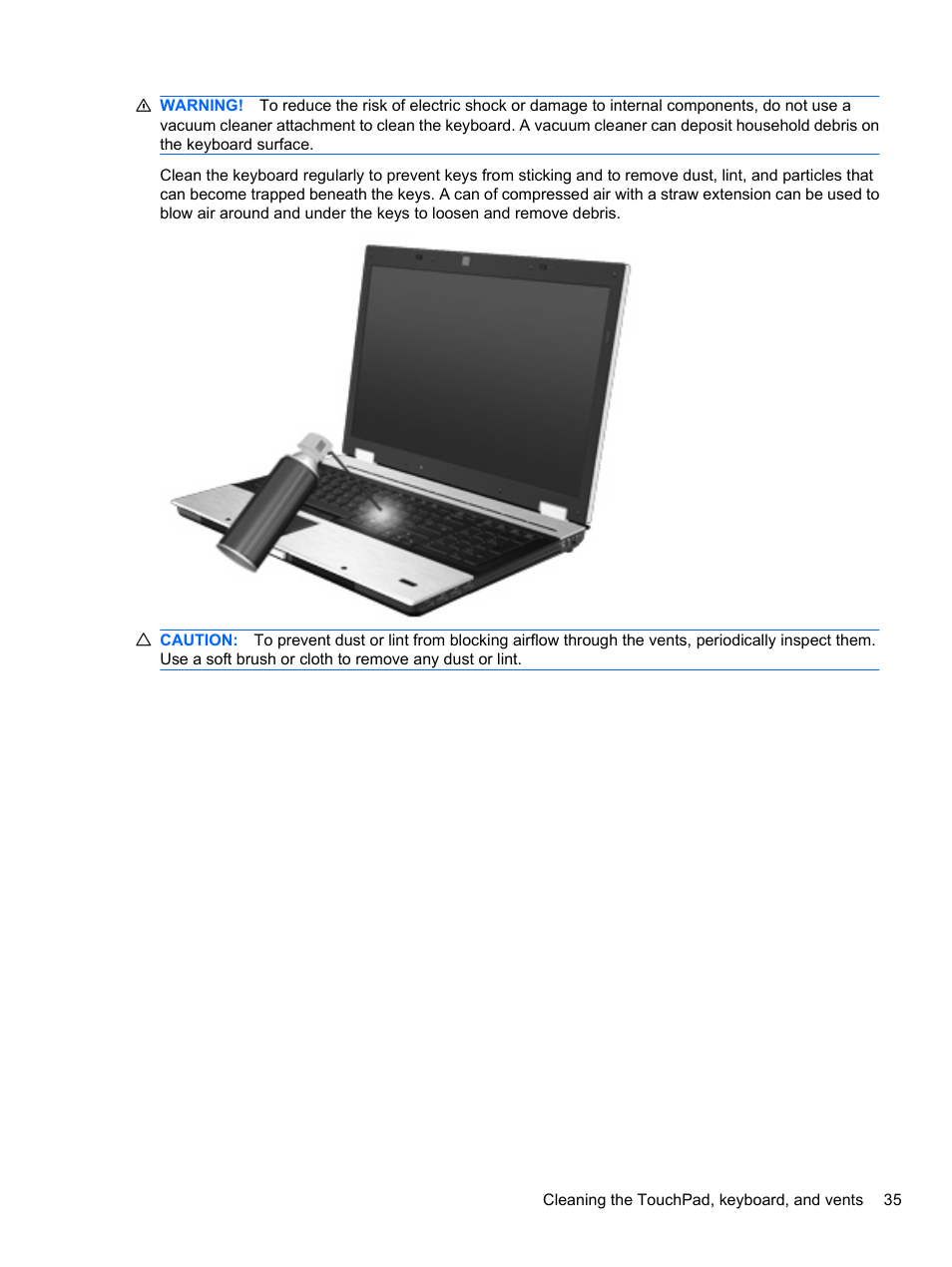 HP EliteBook 8740w Mobile Workstation User Manual | Page 47 / 148