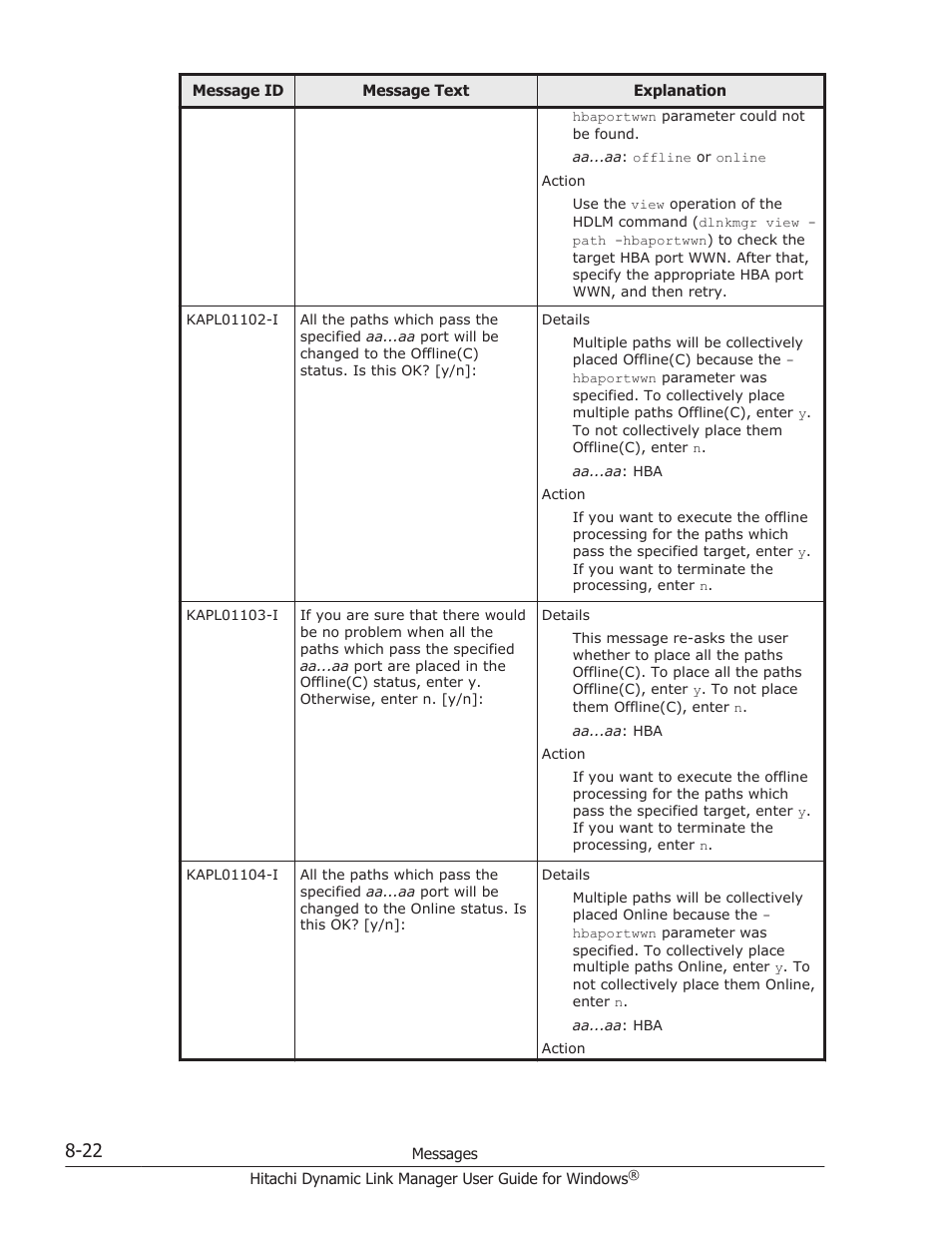 HP XP P9500 Storage User Manual | Page 314 / 440