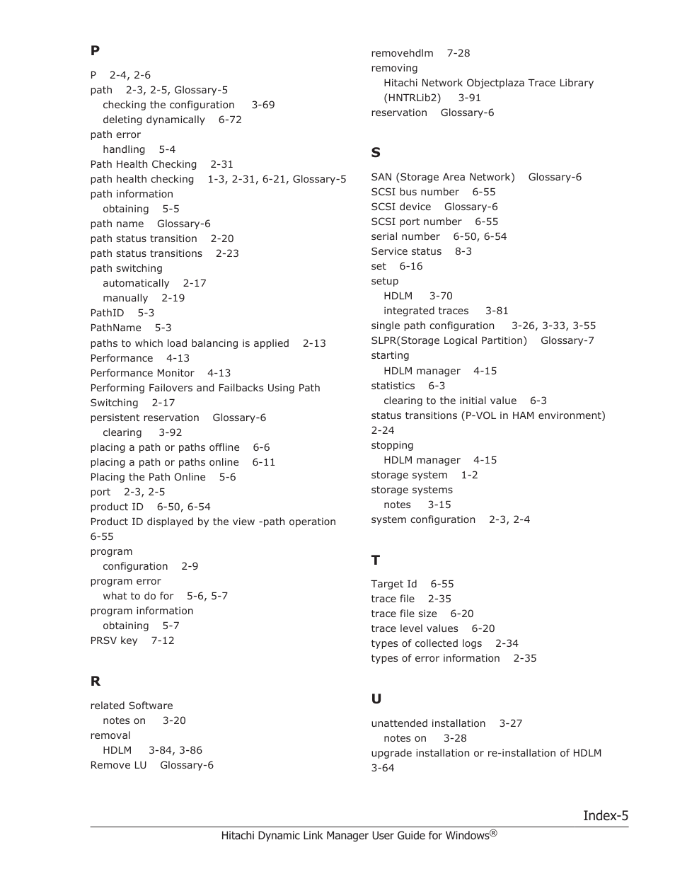 Index-5 | HP XP P9500 Storage User Manual | Page 437 / 440