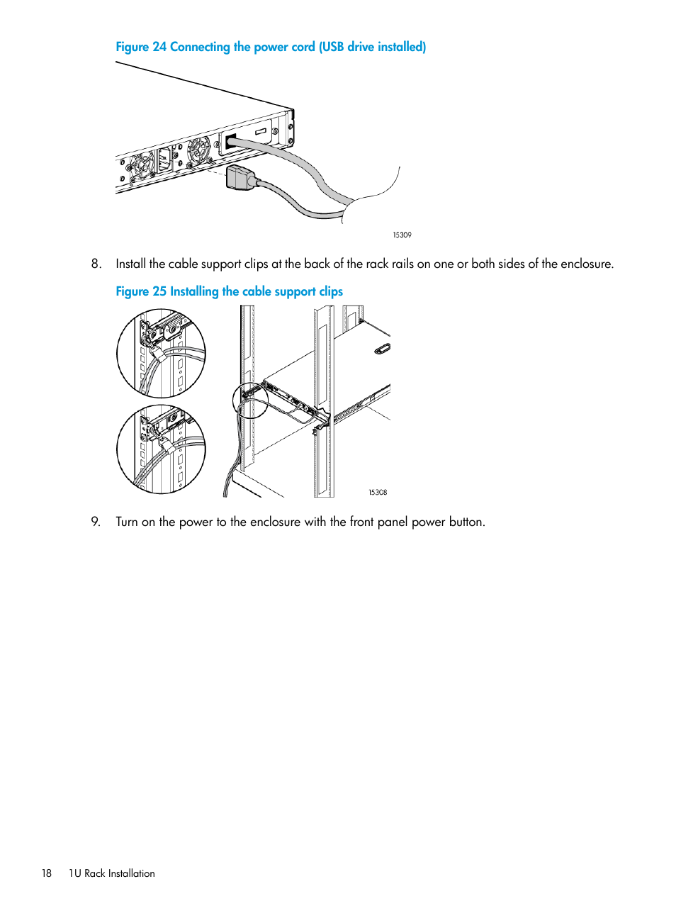 HP StoreEver Rack-mount Kits User Manual | Page 18 / 25