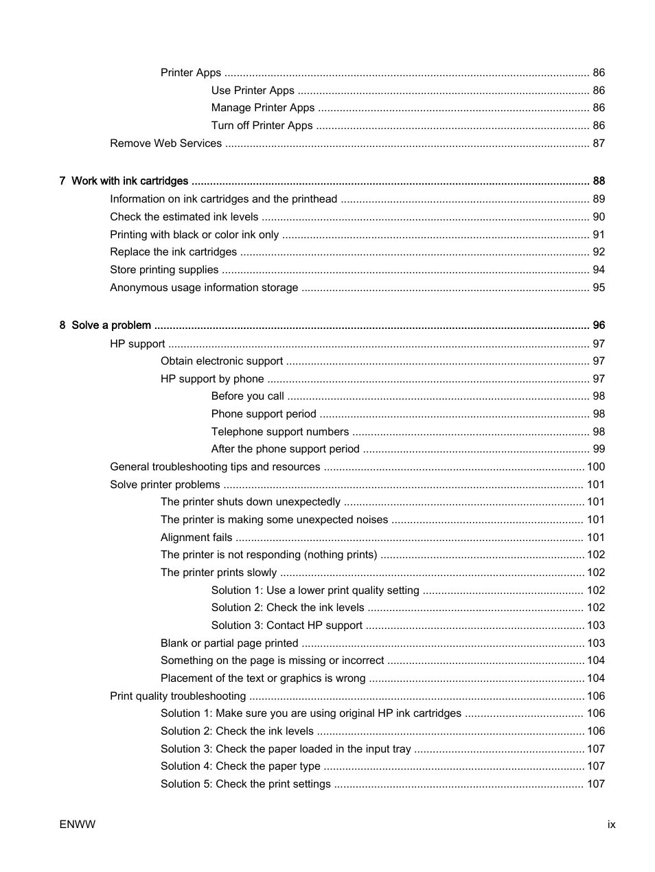 HP Officejet 7612 Wide Format e-All-in-One User Manual | Page 10 / 317