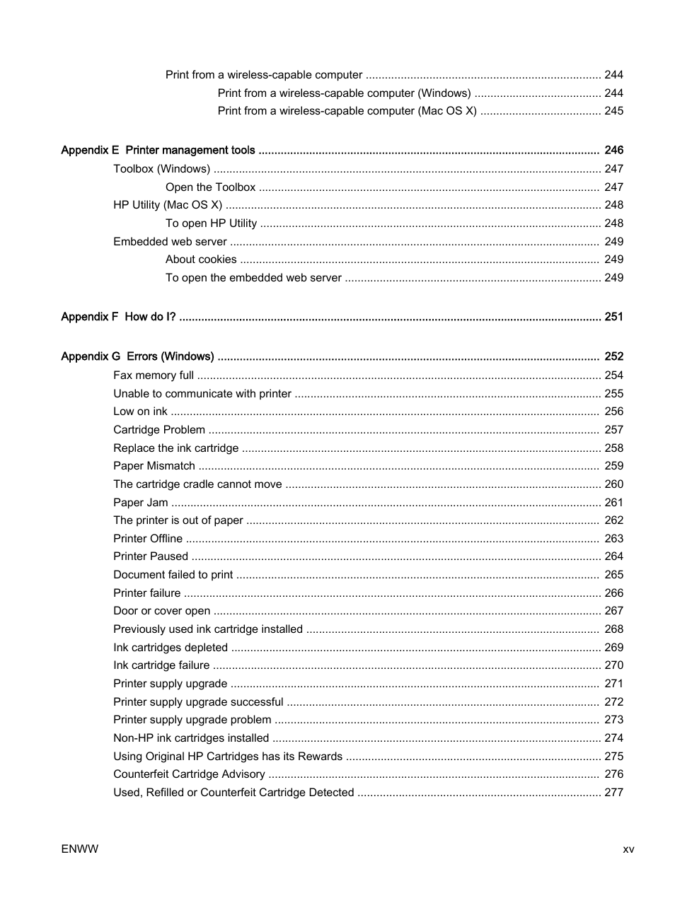 HP Officejet 7612 Wide Format e-All-in-One User Manual | Page 16 / 317