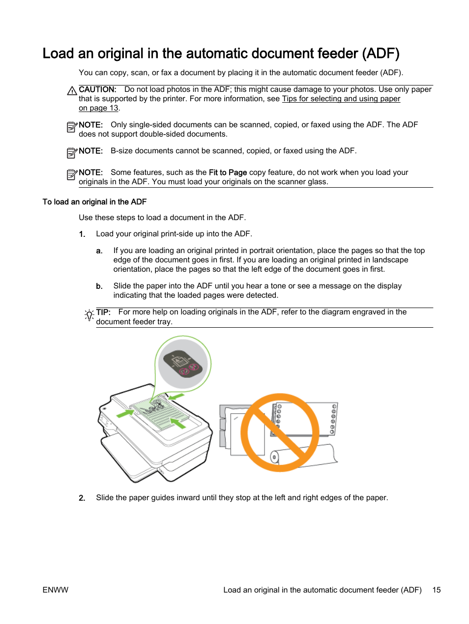 Load an | HP Officejet 7612 Wide Format e-All-in-One User Manual | Page 32 / 317