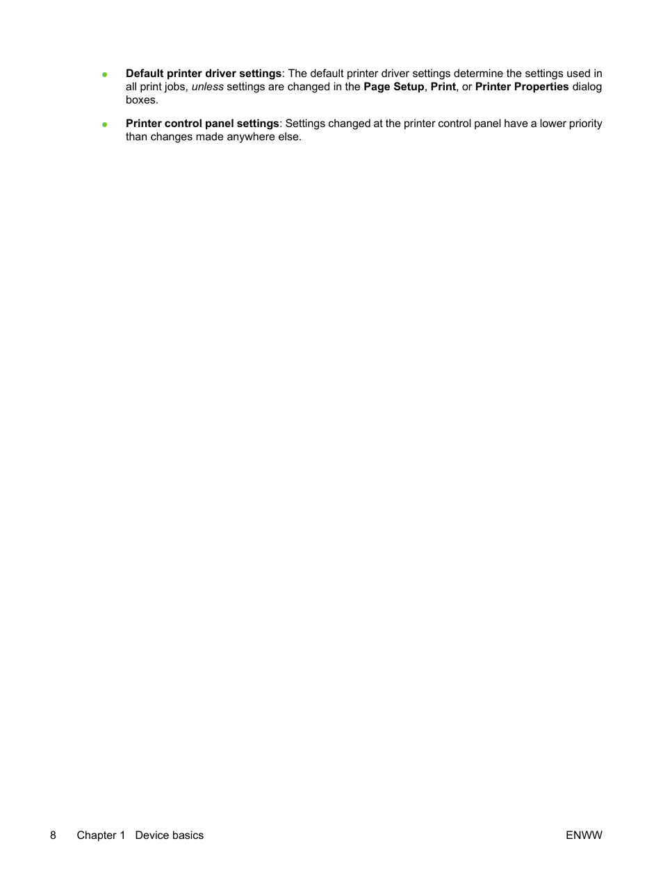 HP LaserJet M3027 Multifunction Printer series User Manual | Page 20 / 270