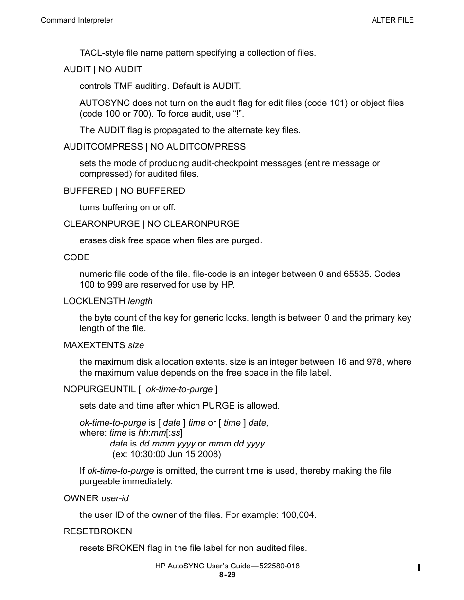 HP Integrity NonStop J-Series User Manual | Page 123 / 266