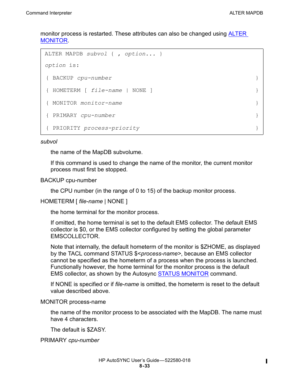 HP Integrity NonStop J-Series User Manual | Page 127 / 266