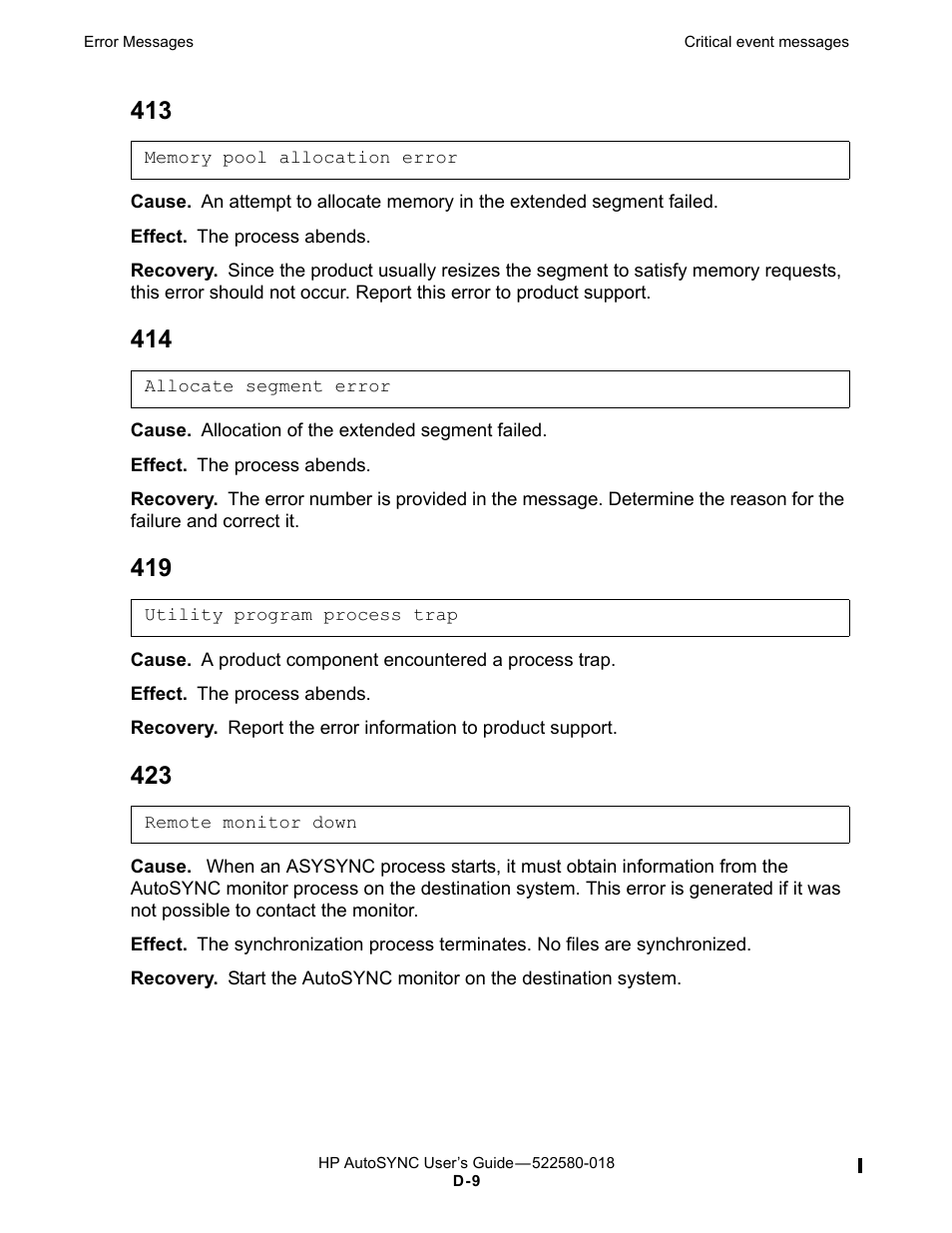 HP Integrity NonStop J-Series User Manual | Page 261 / 266