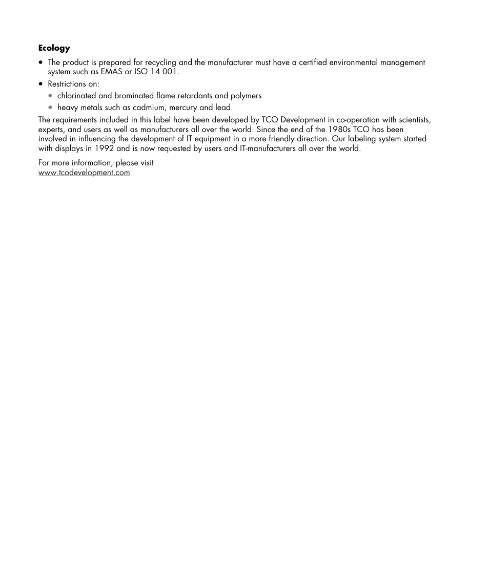 HP w19e 19 inch LCD Monitor User Manual | Page 32 / 32