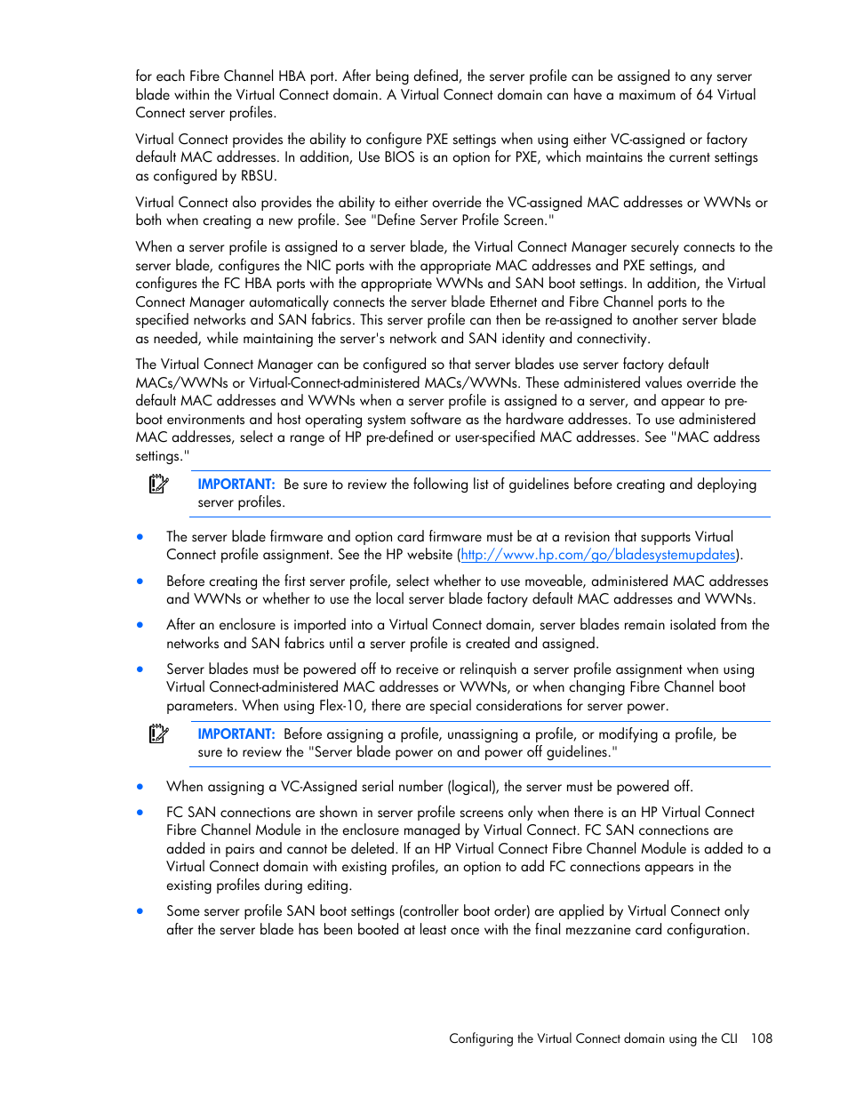HP Integrity BL870c i2 Server-Blade User Manual | Page 108 / 117
