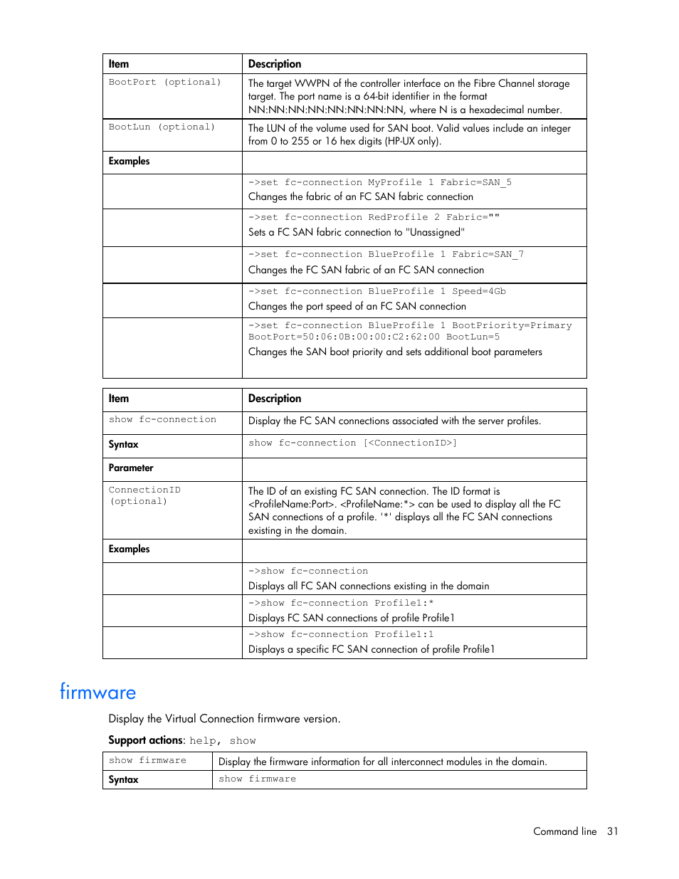 Firmware | HP Integrity BL870c i2 Server-Blade User Manual | Page 31 / 117