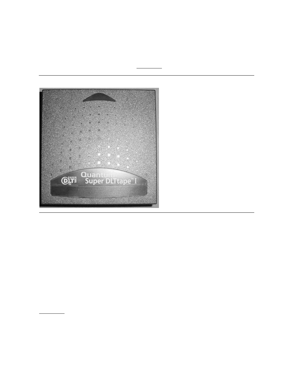 Super dlttape 1 tape cartridge, Cartridge write-protect switch, Figure 4-2 | Super dlttapetm 1 tape cartridge | HP NonStop G-Series User Manual | Page 38 / 91