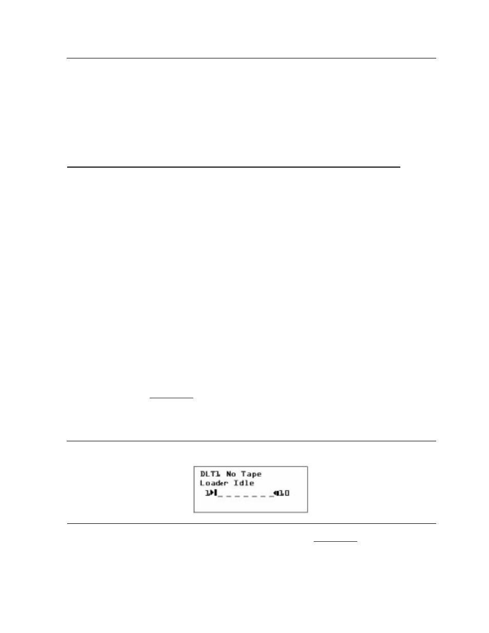 Powering on the tape drive, Configuring the 5257acl tape drive, Setting the scsi id | Figure 5-2, Default screen, Table 5-1, Connections supported for 5257/5257acl tape drives | HP NonStop G-Series User Manual | Page 45 / 91