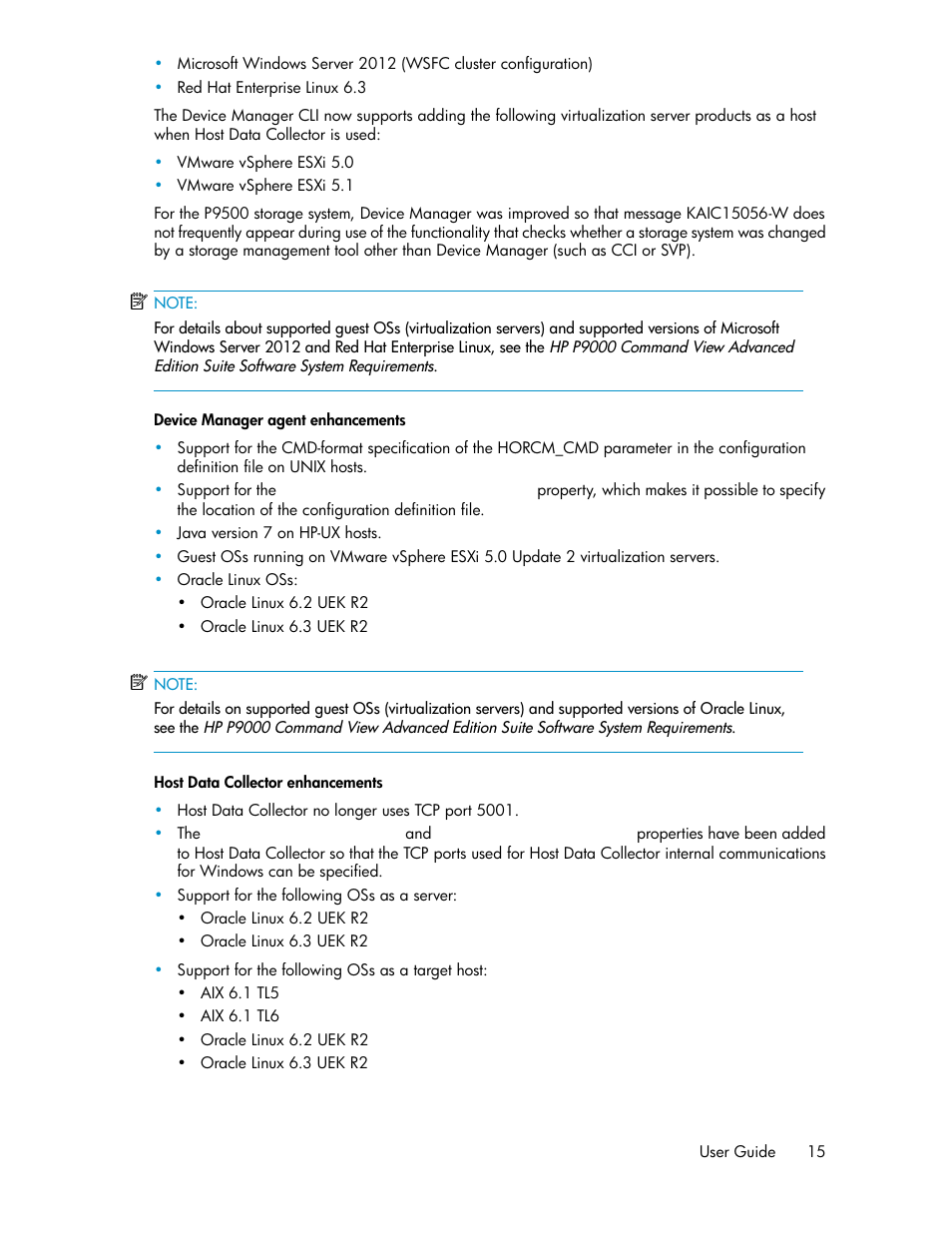 HP XP P9000 Command View Advanced Edition Software User Manual | Page 15 / 178