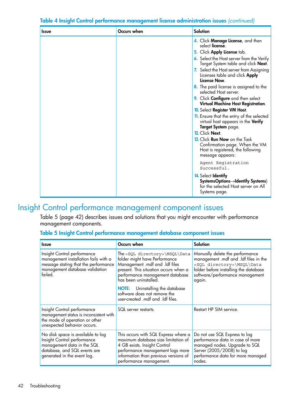 HP Insight Control User Manual | Page 42 / 77