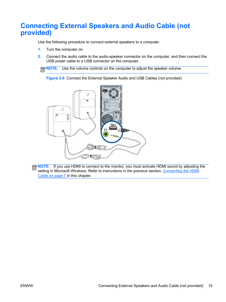 HP 2311gt 23 inch Diagonal 3D LED Monitor User Manual | Page 23 / 50